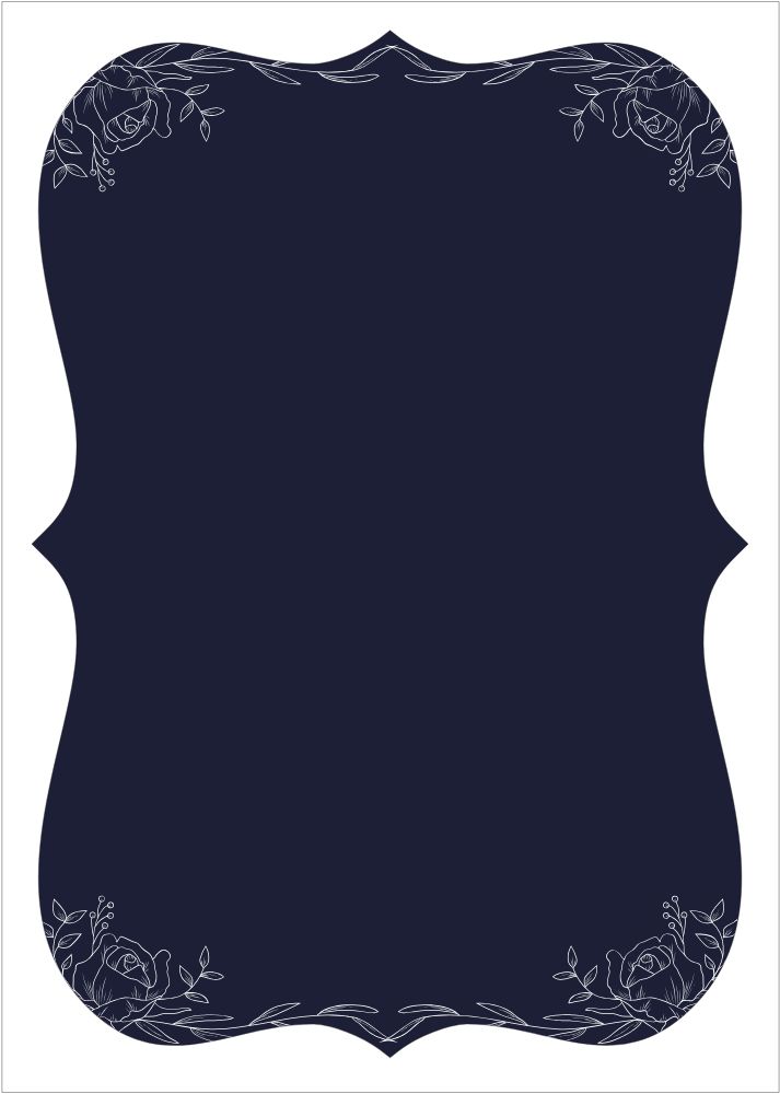 Bracket Shape Invitation