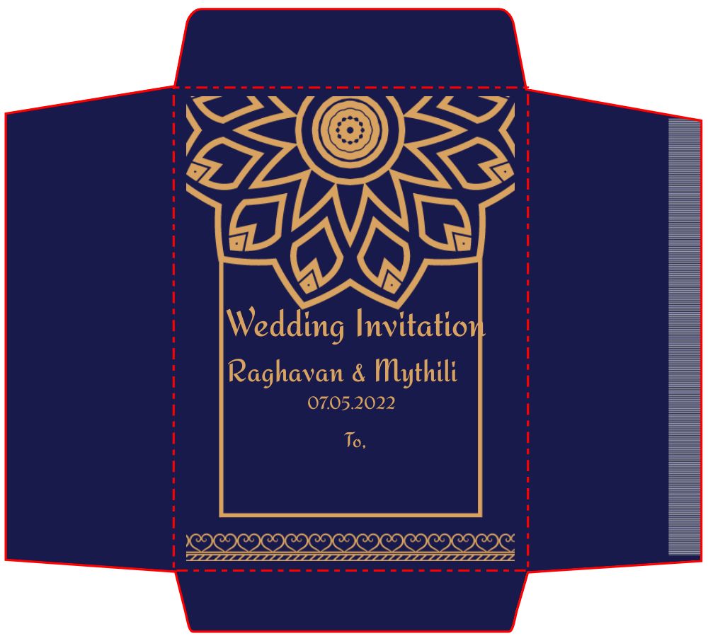 A6 Standard Invitation A6 Standard Invitation