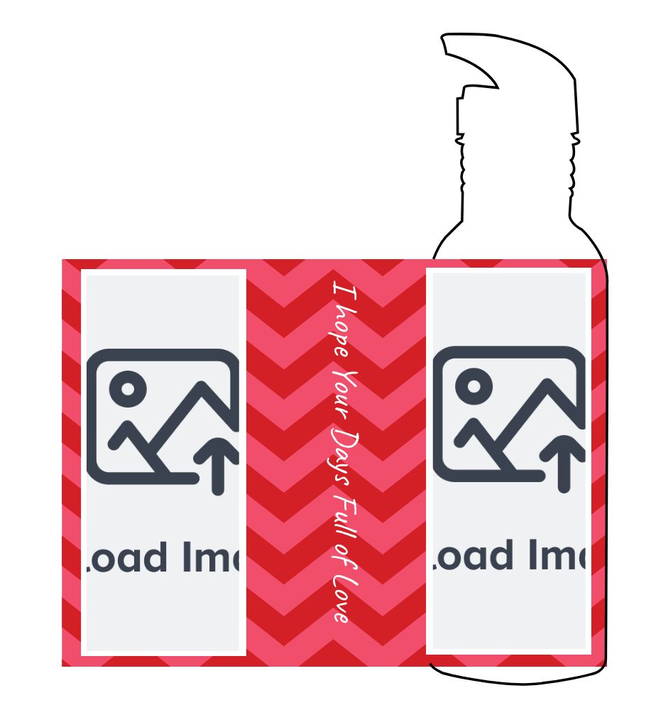 Personalized Spout Sipper Bottle 750 ml - Upload Your Design