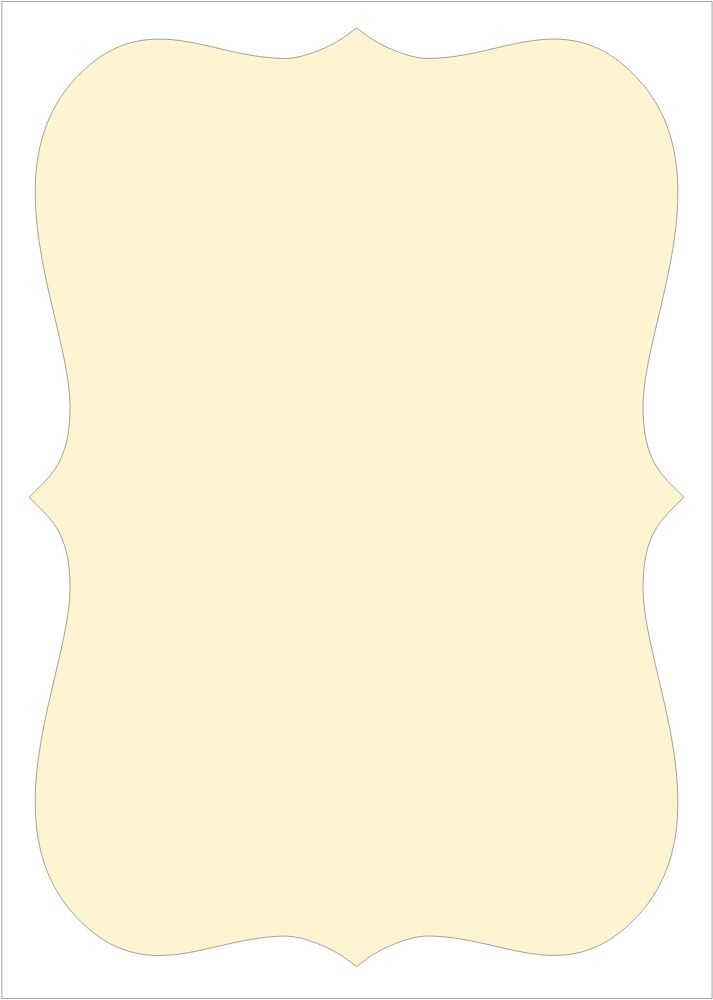 Bracket Shape Invitation