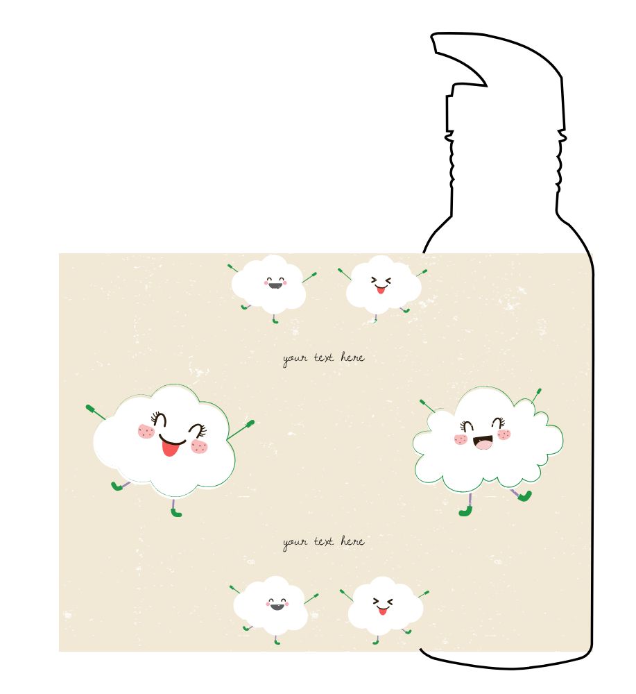 Personalized Spout Sipper Bottle 750 ml - Upload Your Design