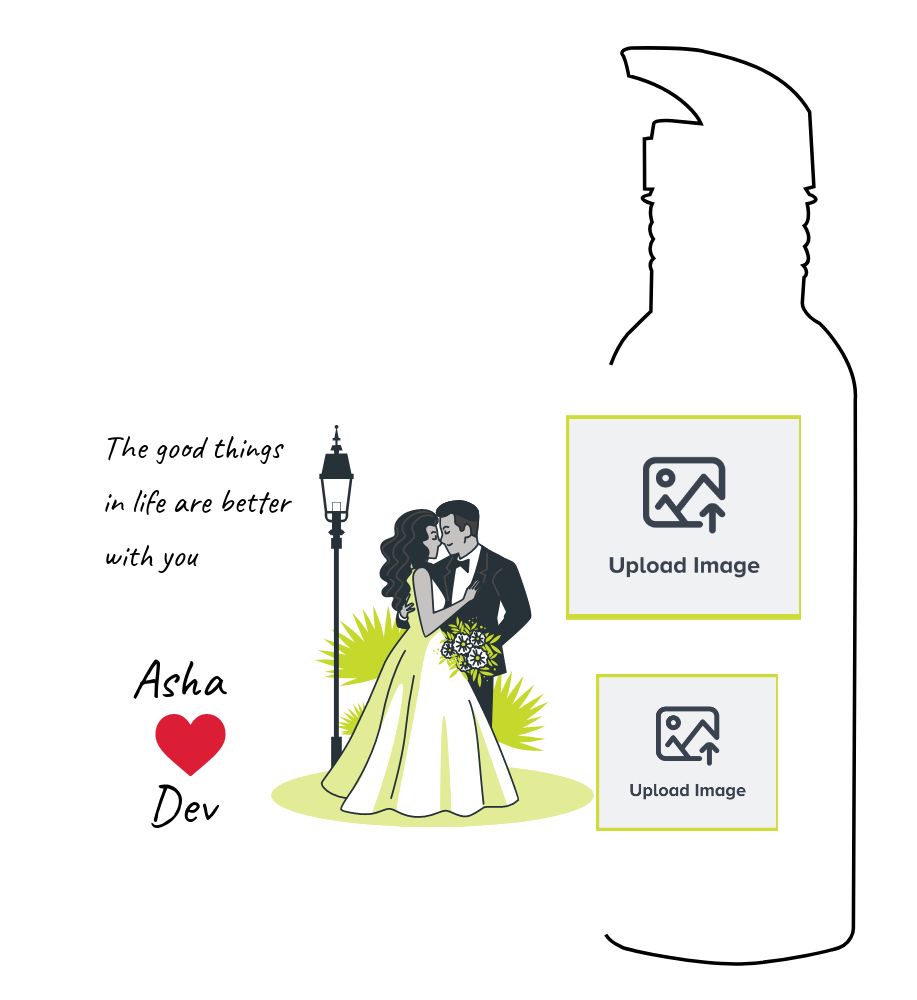 Personalized Spout Sipper Bottle 750 ml