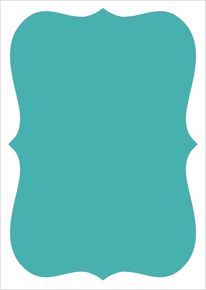Bracket Shape Invitation