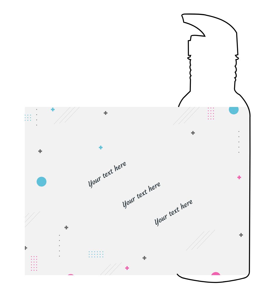 Personalized Spout Sipper Bottle 750 ml - Upload Your Design Personalized Spout Sipper Bottle 750 ml - Upload Your Design