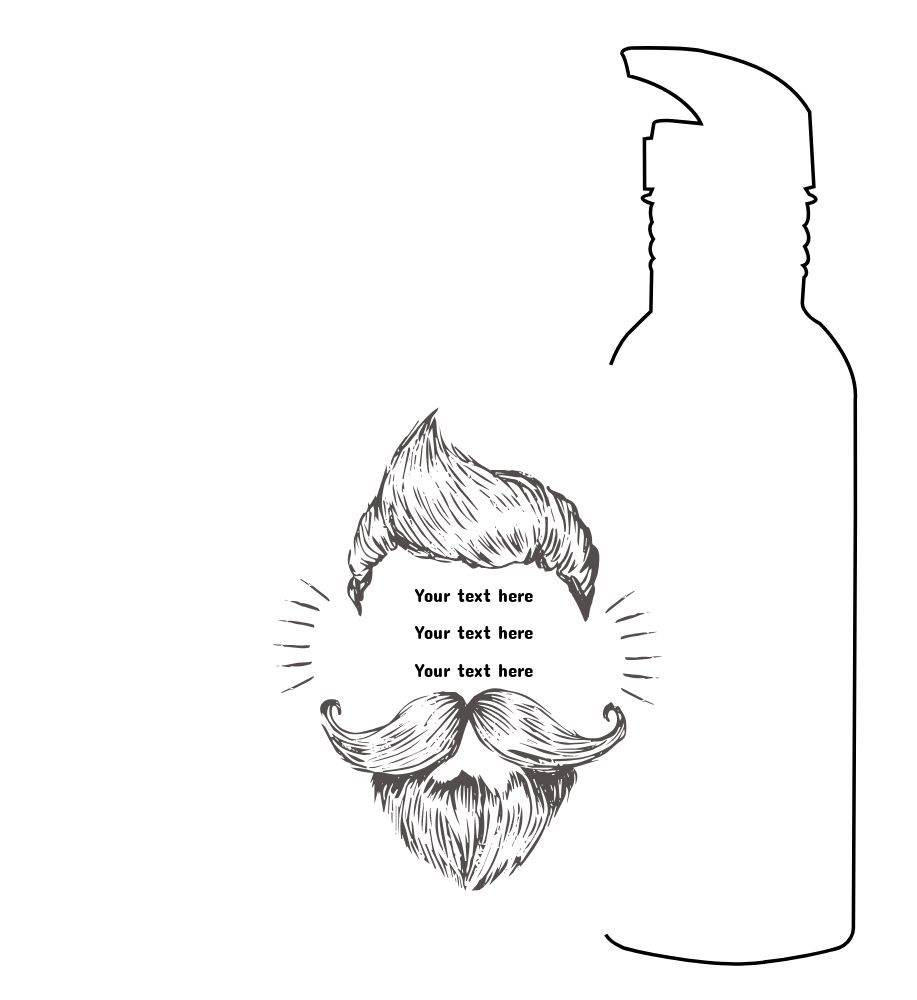 Personalized Spout Sipper Bottle 750 ml - Upload Your Design Personalized Spout Sipper Bottle 750 ml - Upload Your Design
