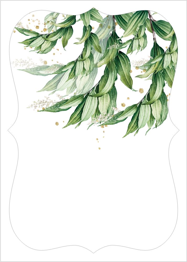 Bracket Shape Invitation