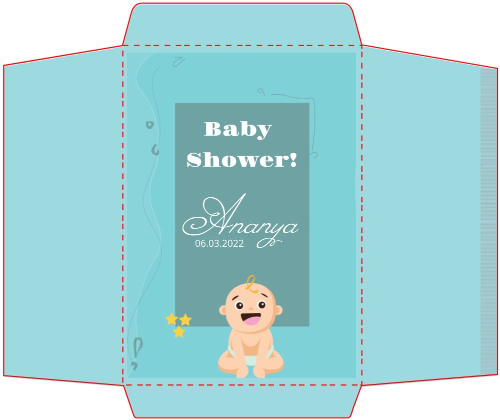 Bracket Shape Invitation