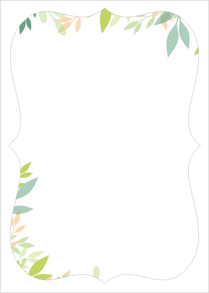 Bracket Shape Invitation