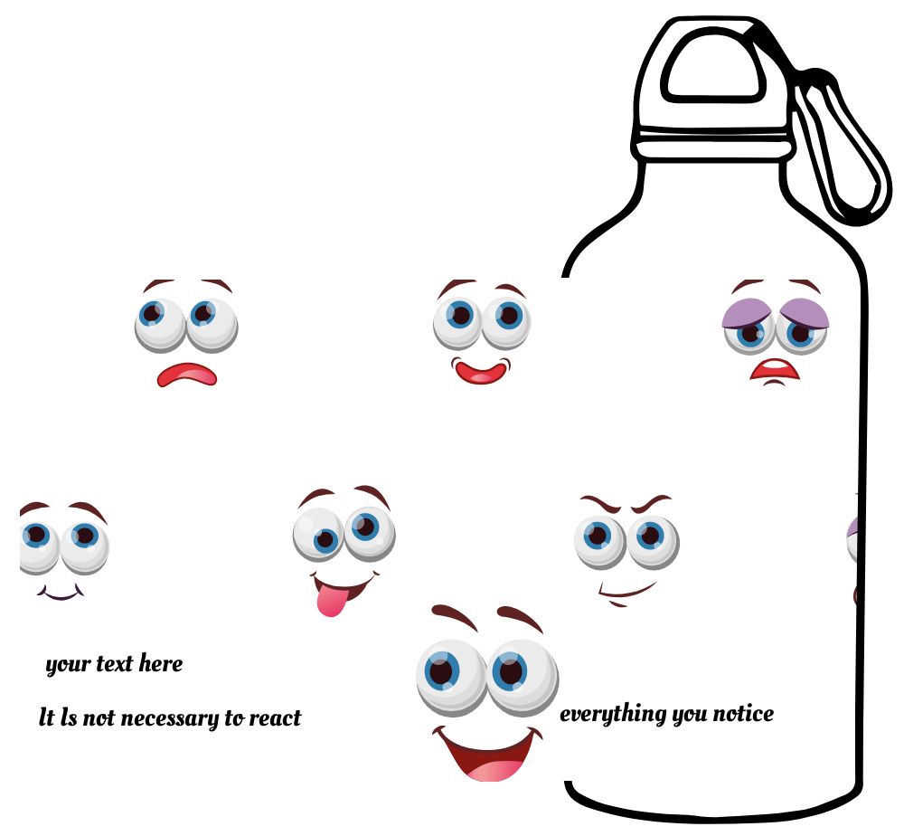 Personalized Sipper Bottle 600 ml Personalized Sipper Bottle 600 ml