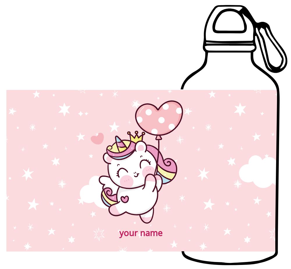 Personalized Sipper Bottle 600 ml - Upload Your Design