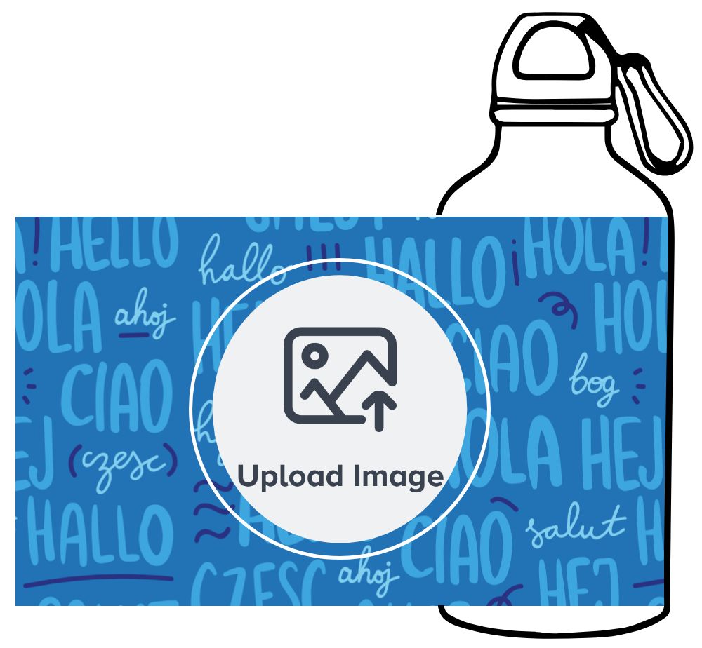 Personalized Sipper Bottle 600 ml - Upload Your Design
