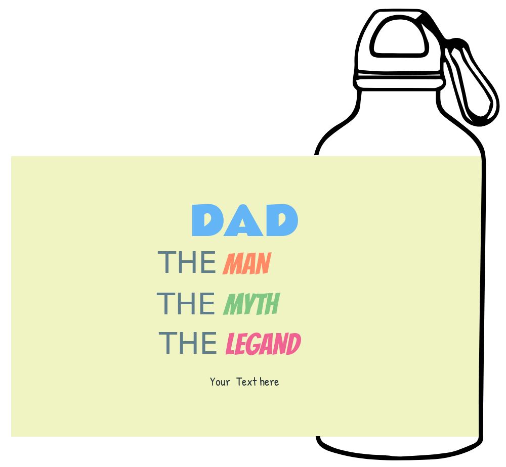 Personalized Sipper Bottle 600 ml - Upload Your Design Personalized Sipper Bottle 600 ml - Upload Your Design