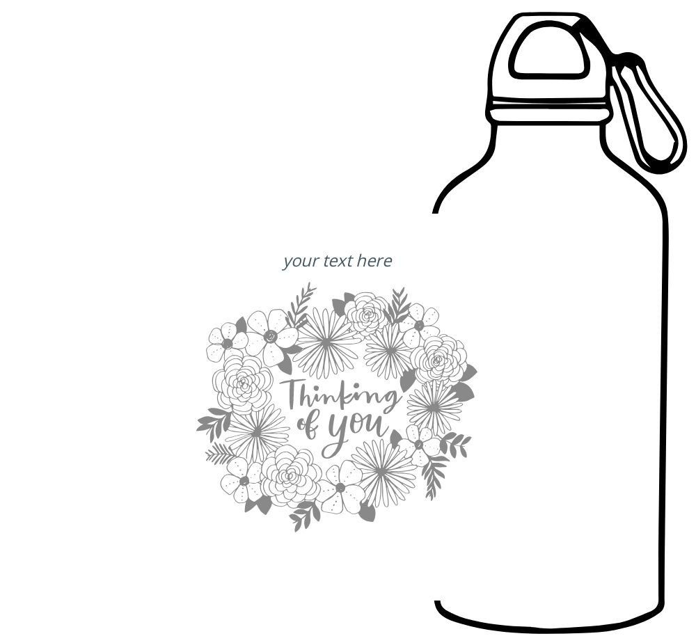 Personalized Sipper Bottle 600 ml - Upload Your Design
