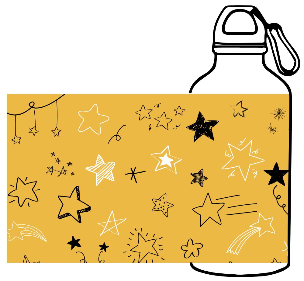 Personalized Sipper Bottle 600 ml - Upload Your Design