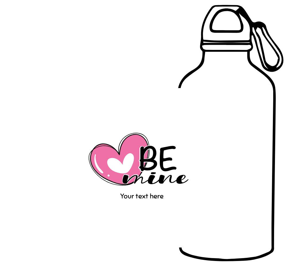 Personalized Sipper Bottle 600 ml - Upload Your Design