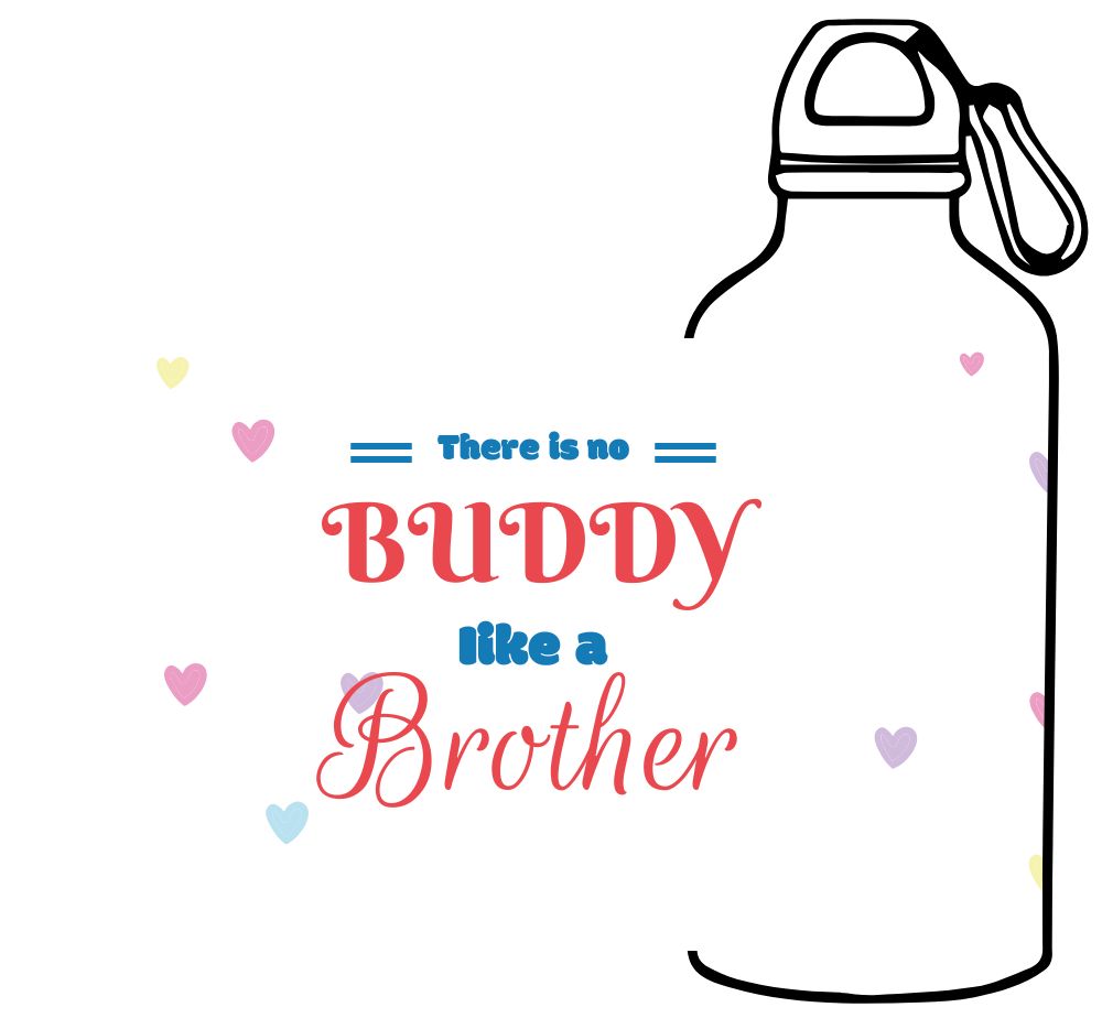 Personalized Sipper Bottle 600 ml - Upload Your Design