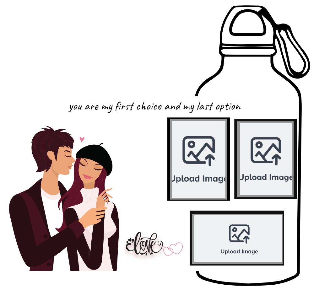 Personalized Sipper Bottle 600 ml - Upload Your Design Personalized Sipper Bottle 600 ml - Upload Your Design