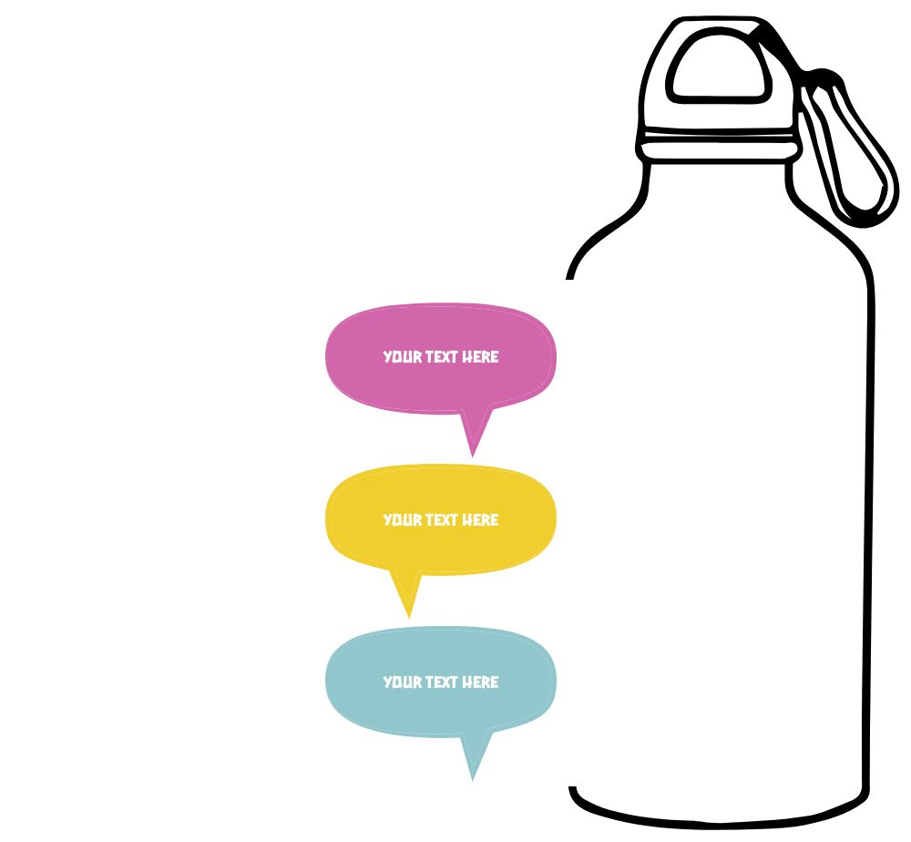 Personalized Sipper Bottle 600 ml - Upload Your Design Personalized Sipper Bottle 600 ml - Upload Your Design