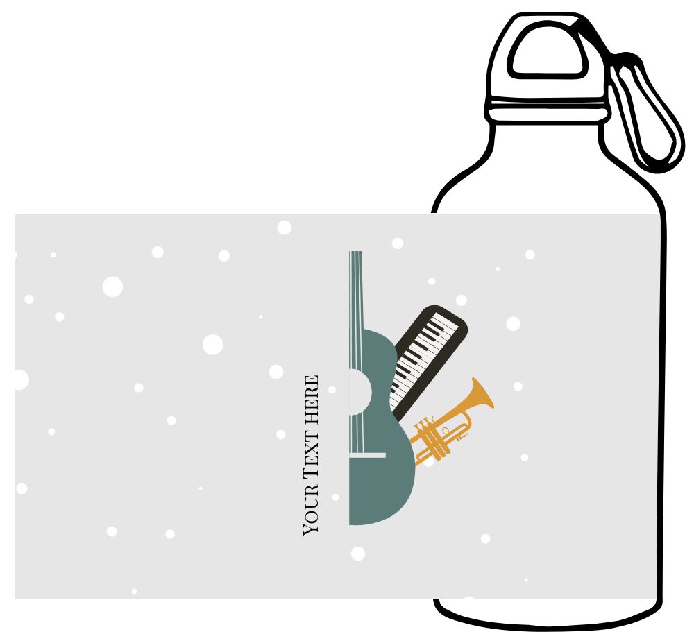 Personalized Sipper Bottle 600 ml - Upload Your Design