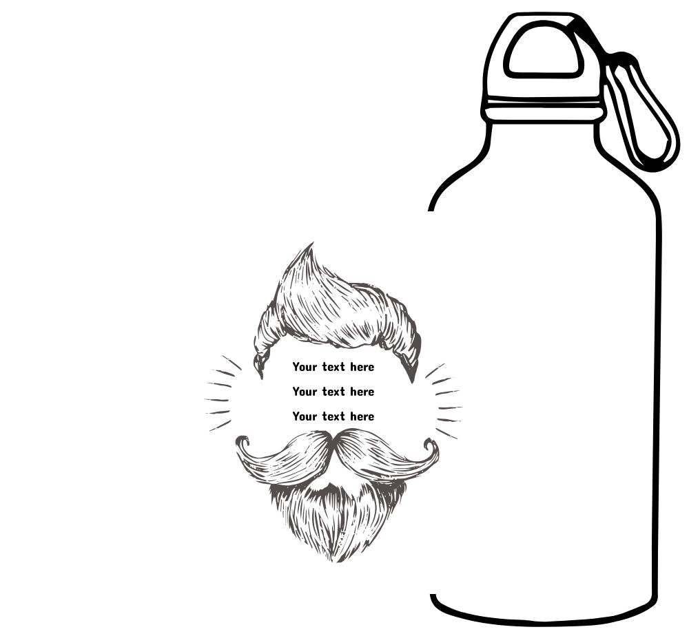 Personalized Sipper Bottle 600 ml - Upload Your Design