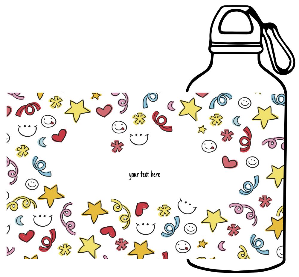 Personalized Sipper Bottle 600 ml Personalized Sipper Bottle 600 ml
