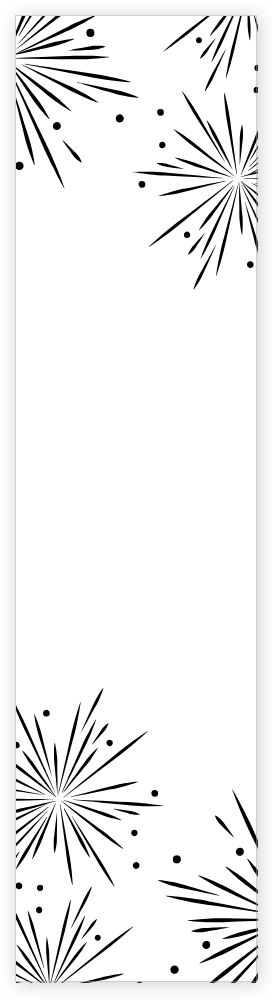 2 x 8 in Bookmarks