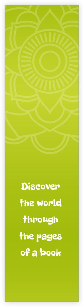 2 x 8 in Bookmarks - Front