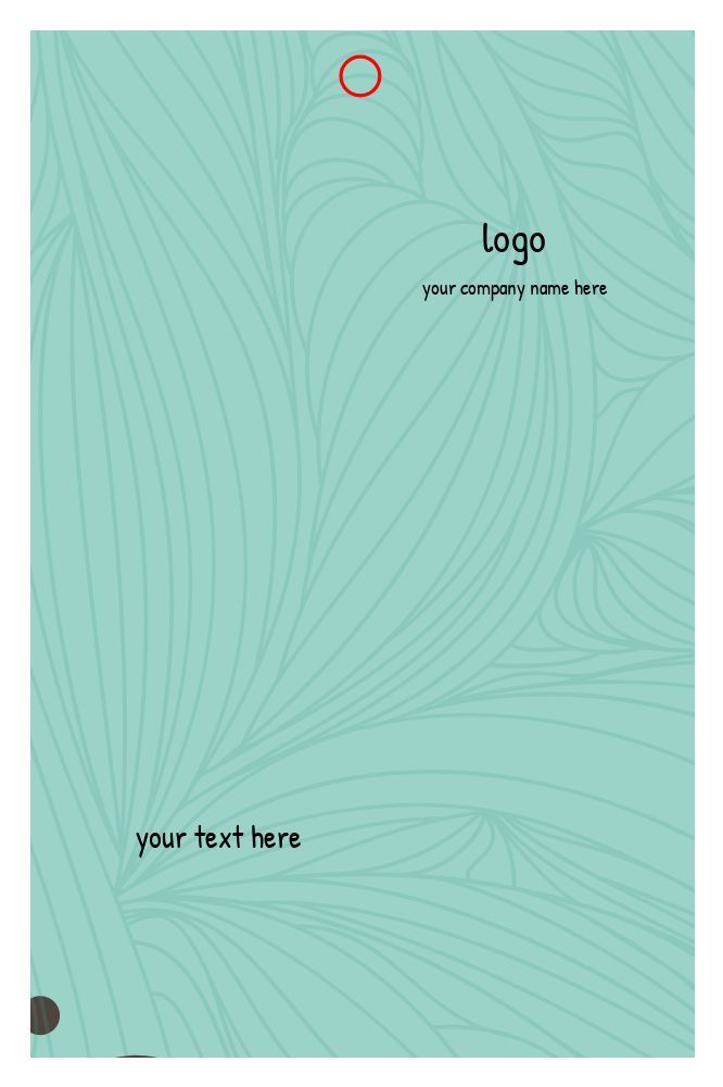 Rectangle 2.75 x 4.25 in Designs - Back
