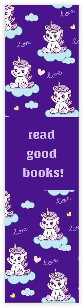 2 x 8 in Bookmarks - Front