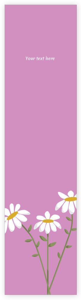 2 x 8 in Bookmarks - Front 2 x 8 in Bookmarks - Front