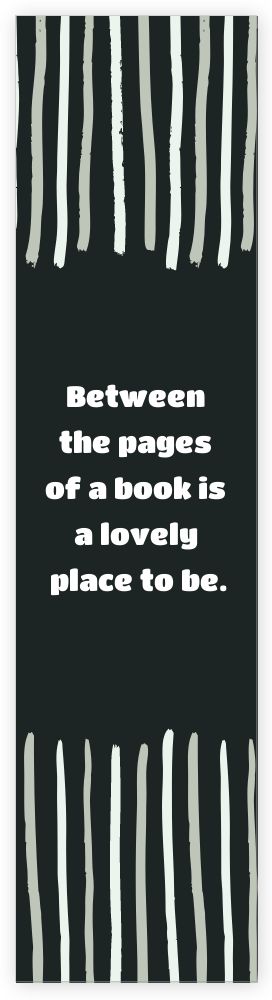 2 x 8 in Bookmarks - Front