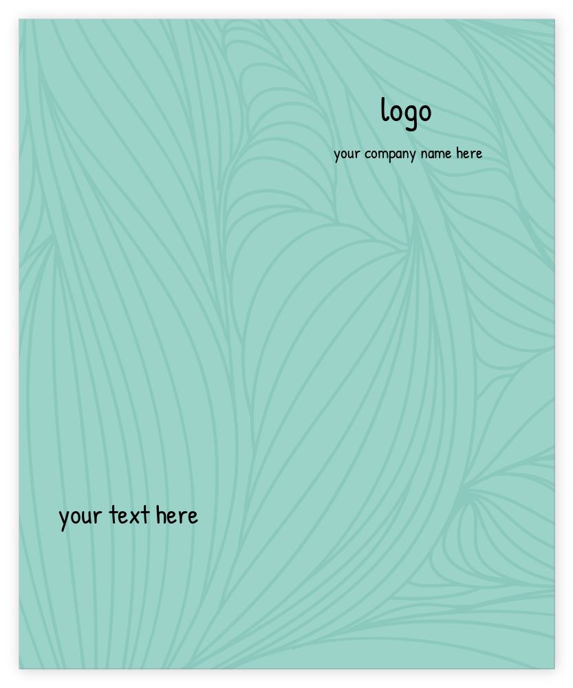 Rectangle 3.5 x 4.25 in Designs - Back