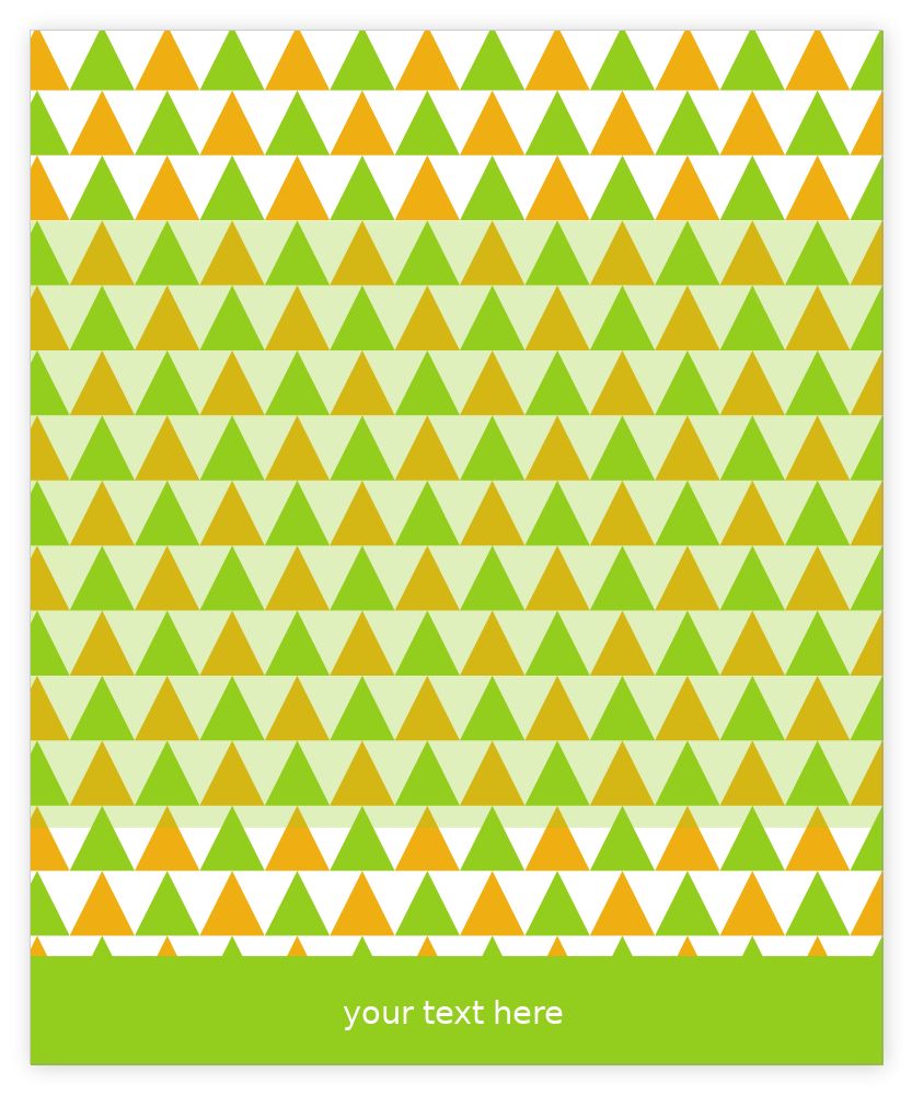 Rectangle 3.5 x 4.25 in Designs - Back