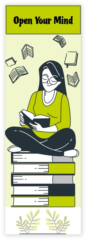 2 x 6 in Bookmarks - Front 2 x 6 in Bookmarks - Front