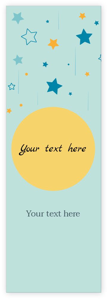 2 x 6 in Bookmarks - Front 2 x 6 in Bookmarks - Front