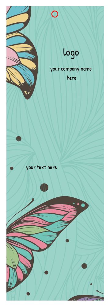 Rectangle 2 x 6 in Designs - Back