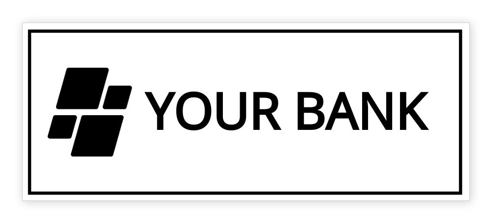 Medium  20 x 50 mm Stamp Template - Upload Your Design