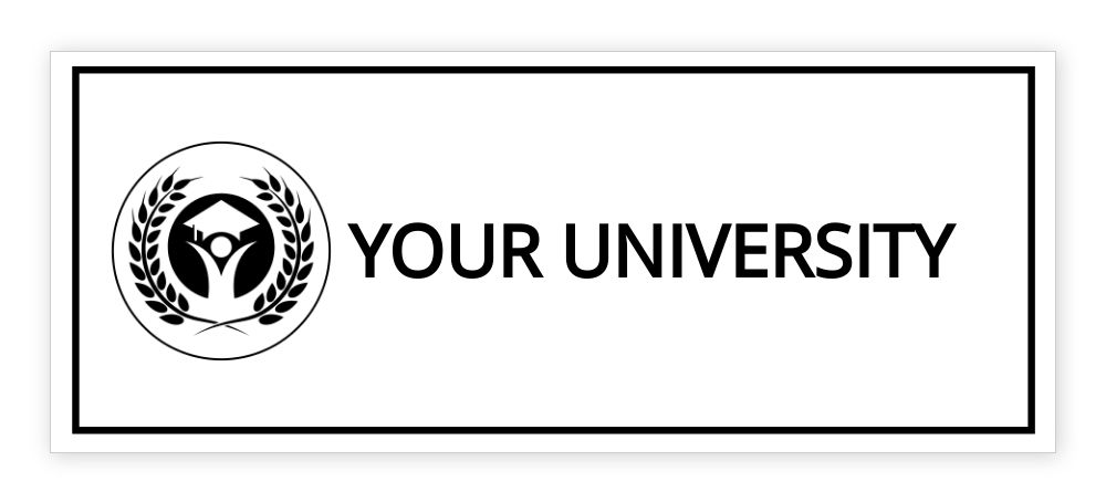 Medium  20 x 50 mm Stamp Template - Upload Your Design