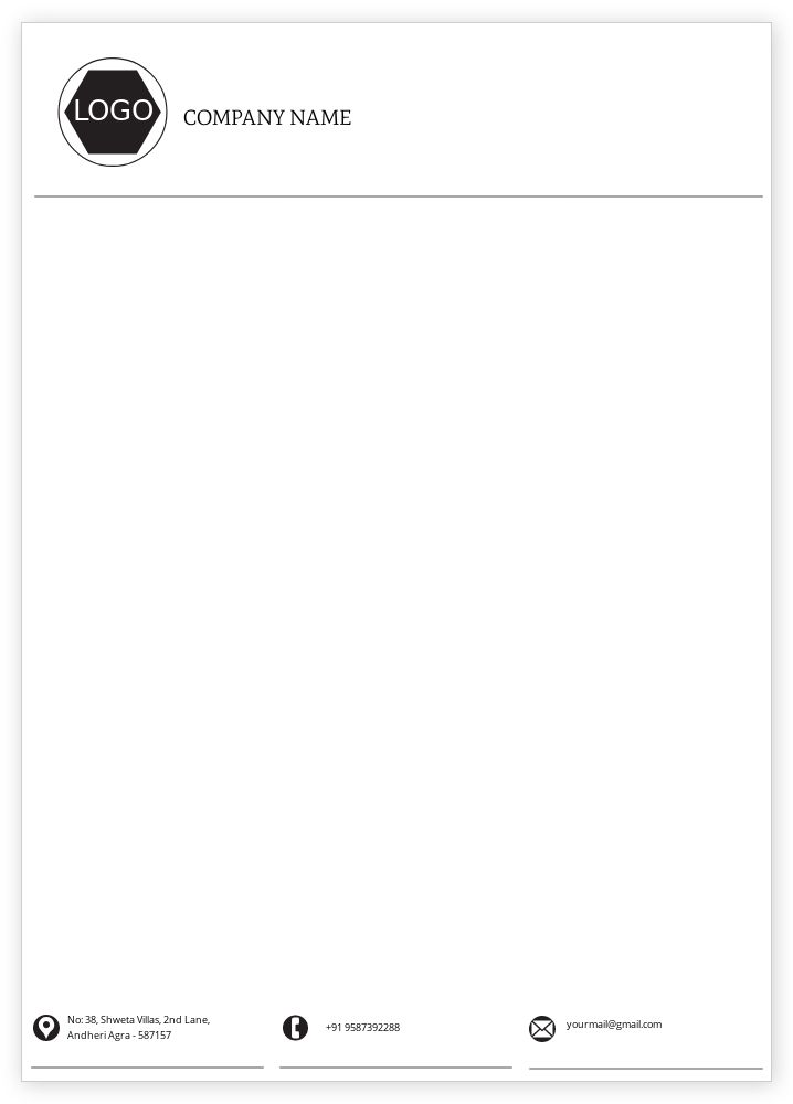 Letterhead - Designs - Front