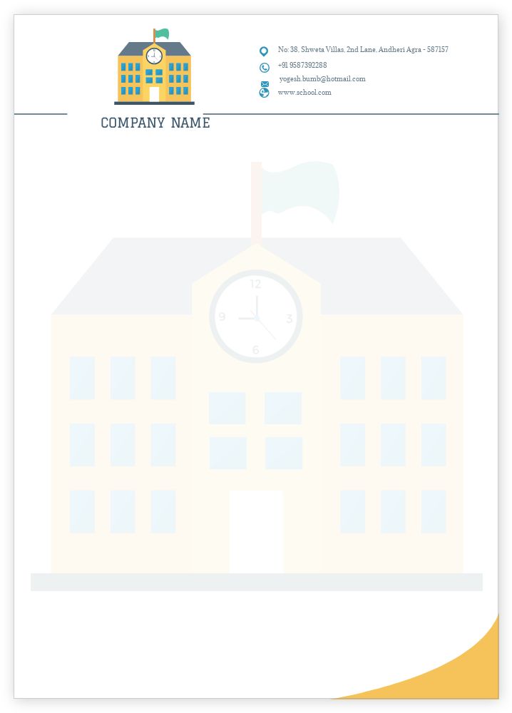 Letterhead - Designs - Front