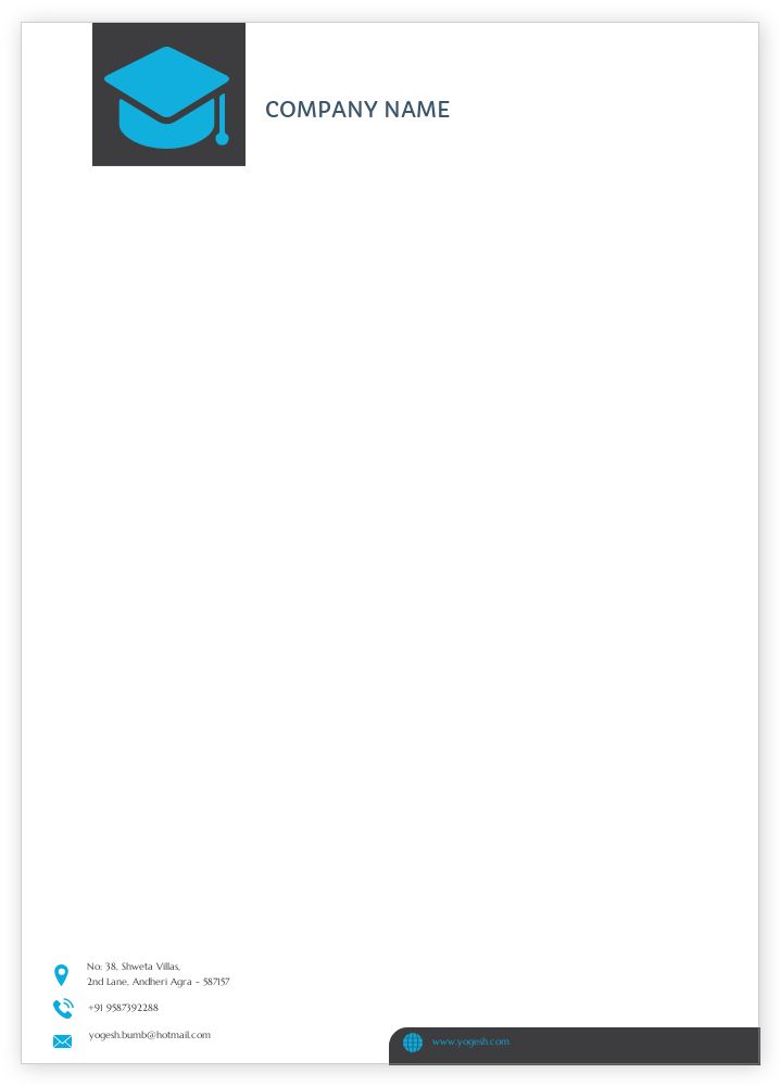 Letterhead - Designs - Front