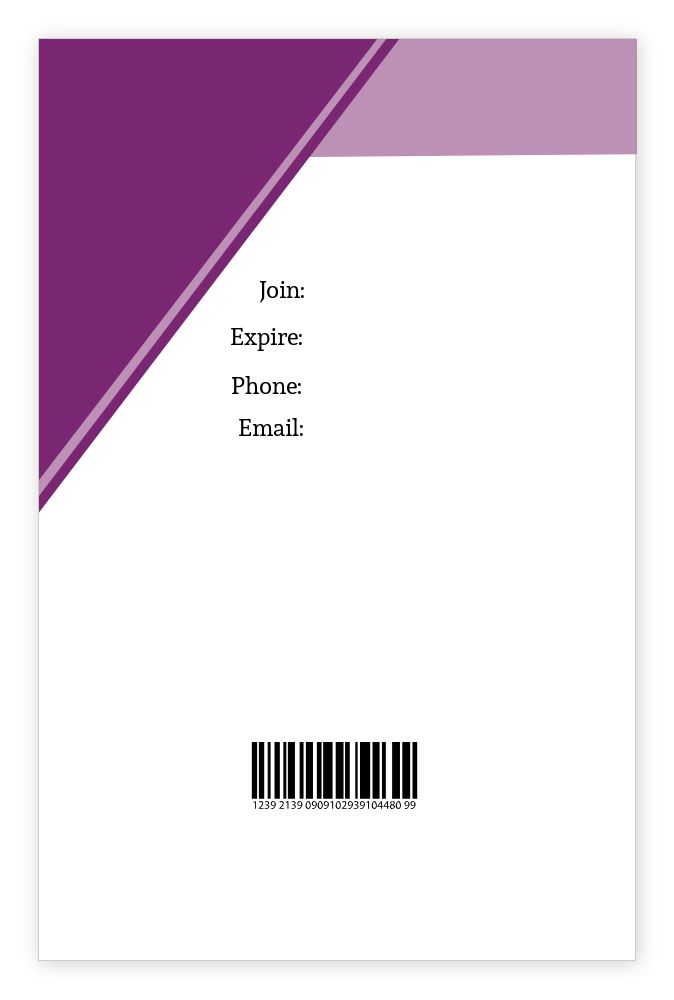 ID cards 85 x 55mm template