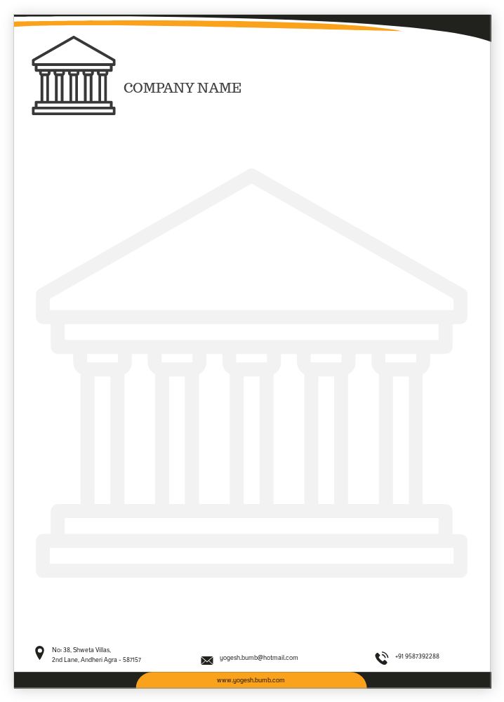 Letterhead - Designs - Front
