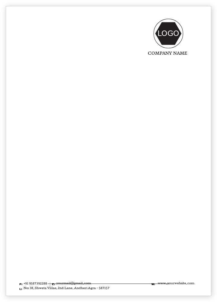 Letterhead - Designs - Front