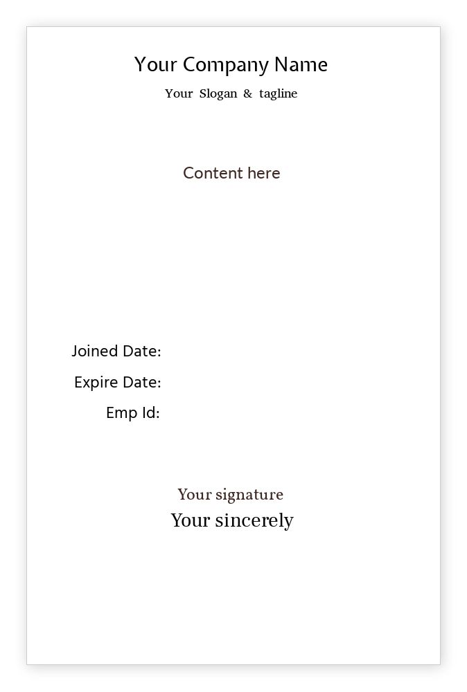 ID cards 85 x 55mm template