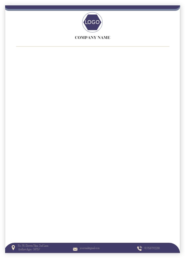 Letterhead - Designs - Front