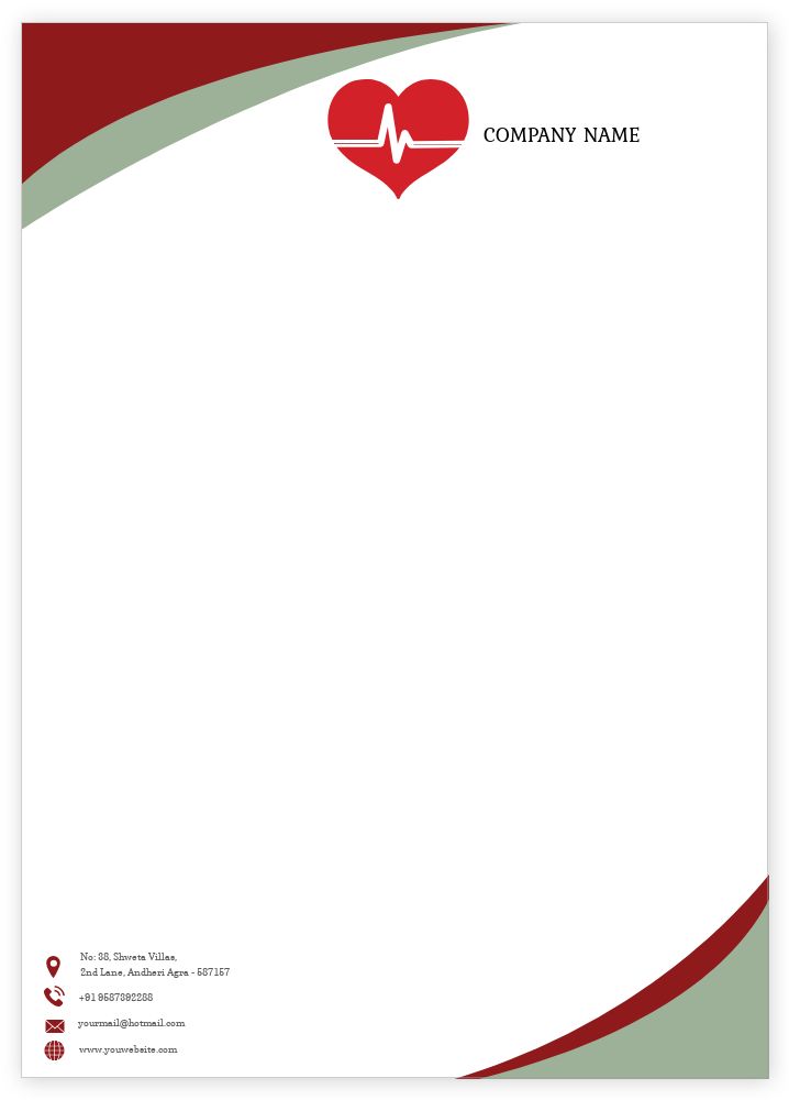 Letterhead - Designs - Front