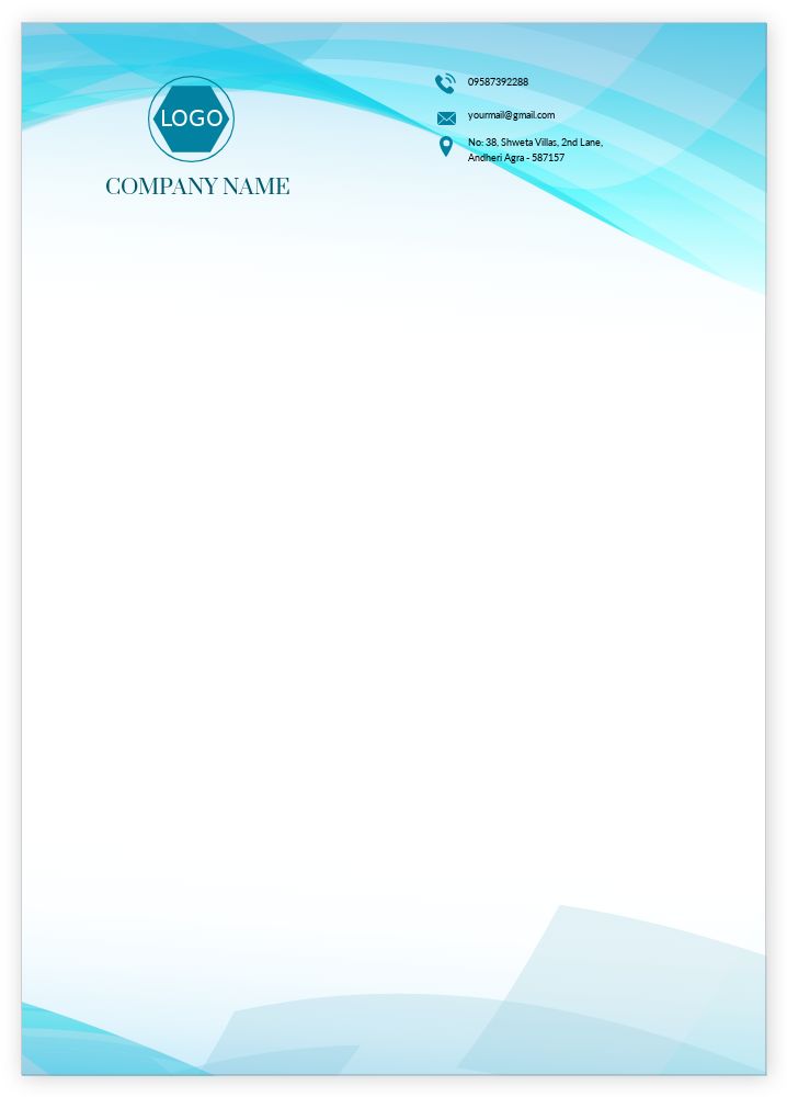 Letterhead - Designs - Front
