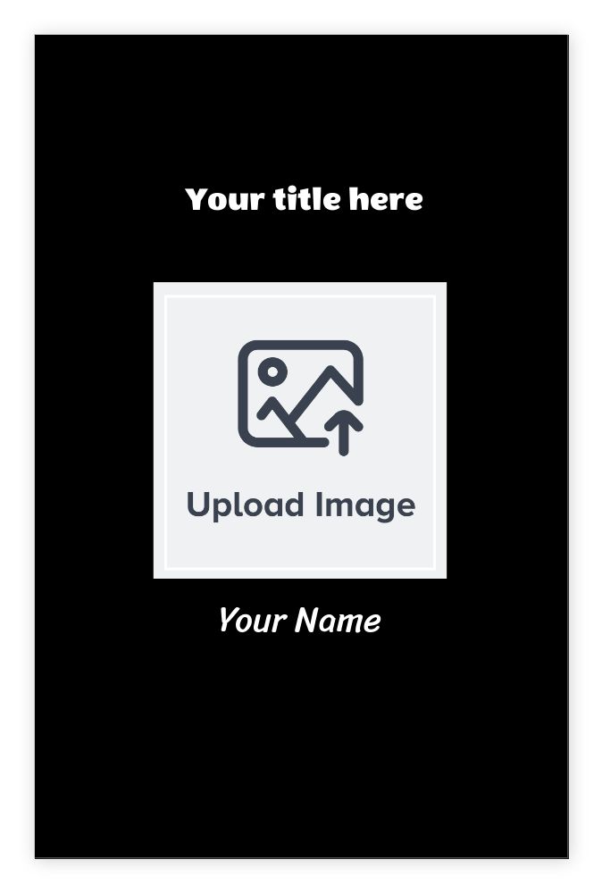 ID cards 85 x 55mm template - Front