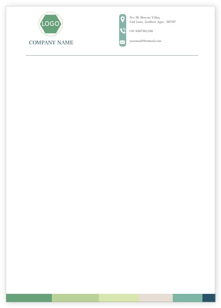 Letterhead - Designs - Front